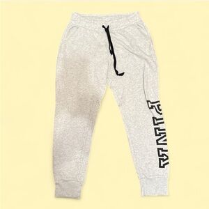 PINK Victoria's Secret Light Gray Joggers